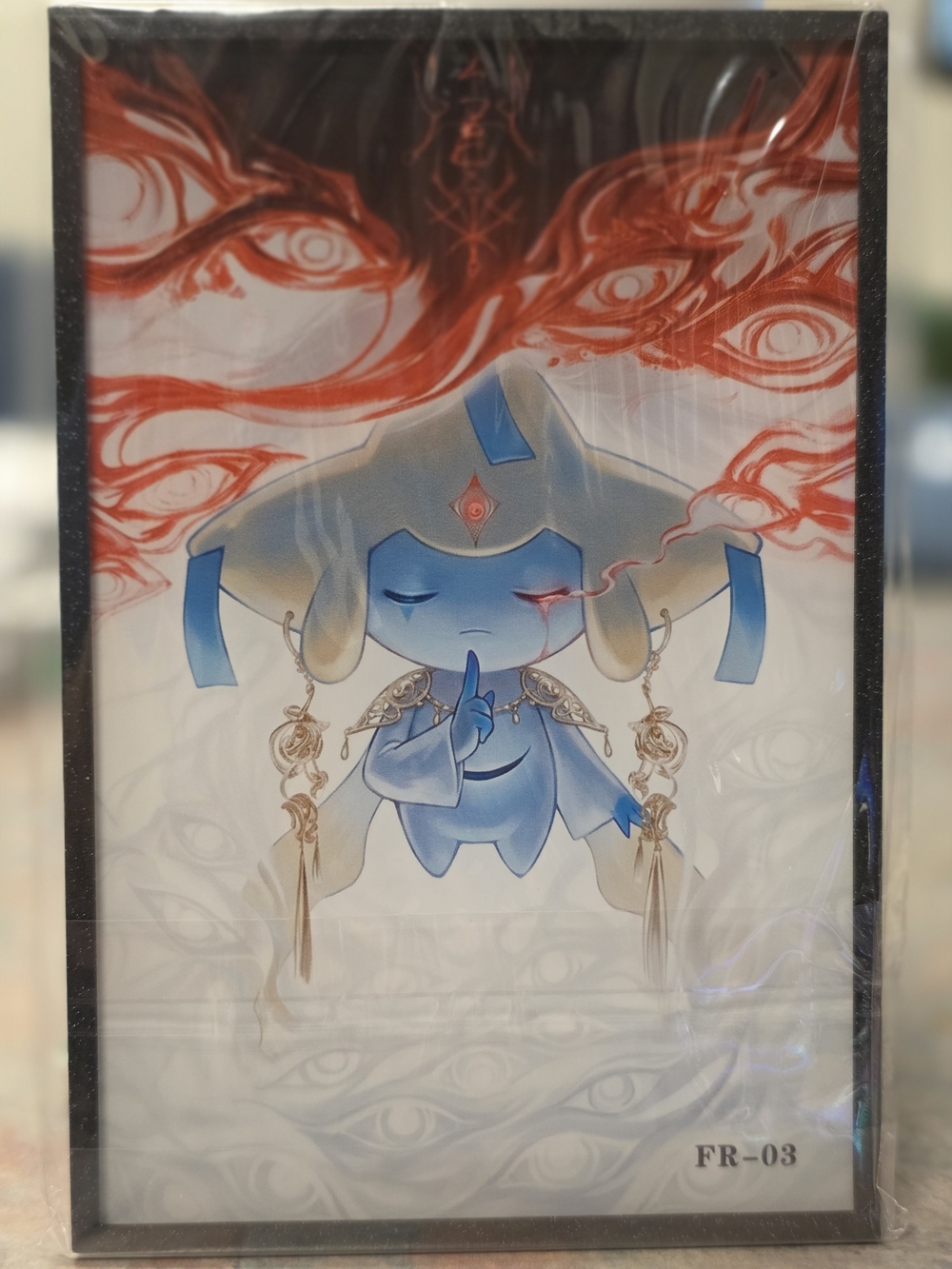 Pokemon Jirachi Shown As A God Art Board